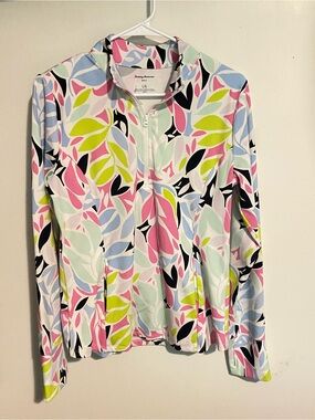 Tommy Bahama Multi-Color 1/4 Zip Long Sleeve